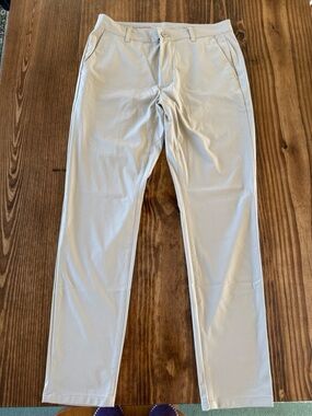 Classic Men's Chino Pants in Light Beige 32x32